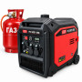 Генератор инверторный FOGO FE5001iSG, 4,2 кВт, бензин/газ