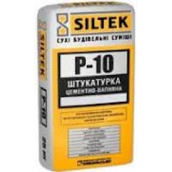 Siltek Р-10, Штукатурка стартовая цементно-известковая от 5 до 30мм, 25 кг