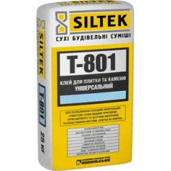 Siltek Т-801 Клей еластичный   25 кг