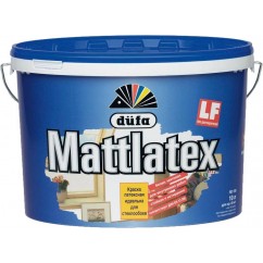 Фарба Дюфа Mattlatex D100 матова біла, 10 л