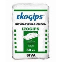 Штукатурка стартовая IzoGips Эко, 30 кг