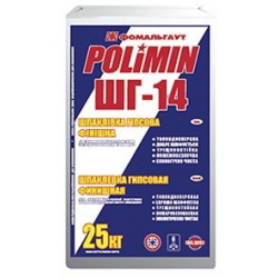 Шпаклівка фінішна Полімін ШГ-14, 25 кг