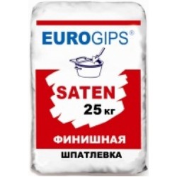 Шпаклевка финишная SatenGips Еврогипс, 25 кг