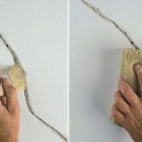 Як зашпаклювати тріщину в стіні?