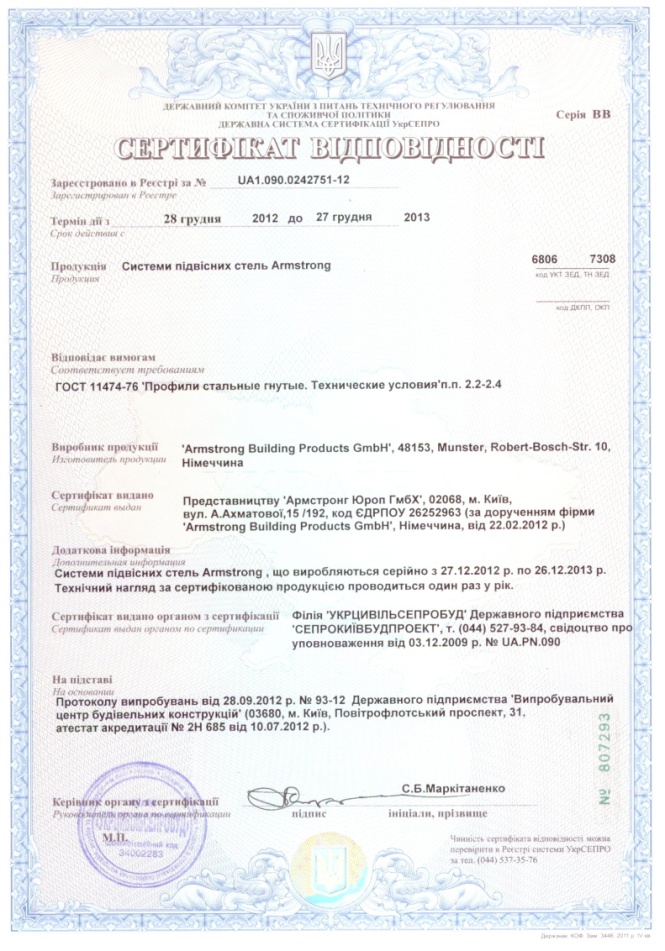 Сертификат БМ 4